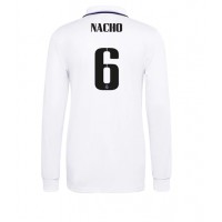 Real Madrid Nacho #6 Fotballklær Hjemmedrakt 2022-23 Langermet